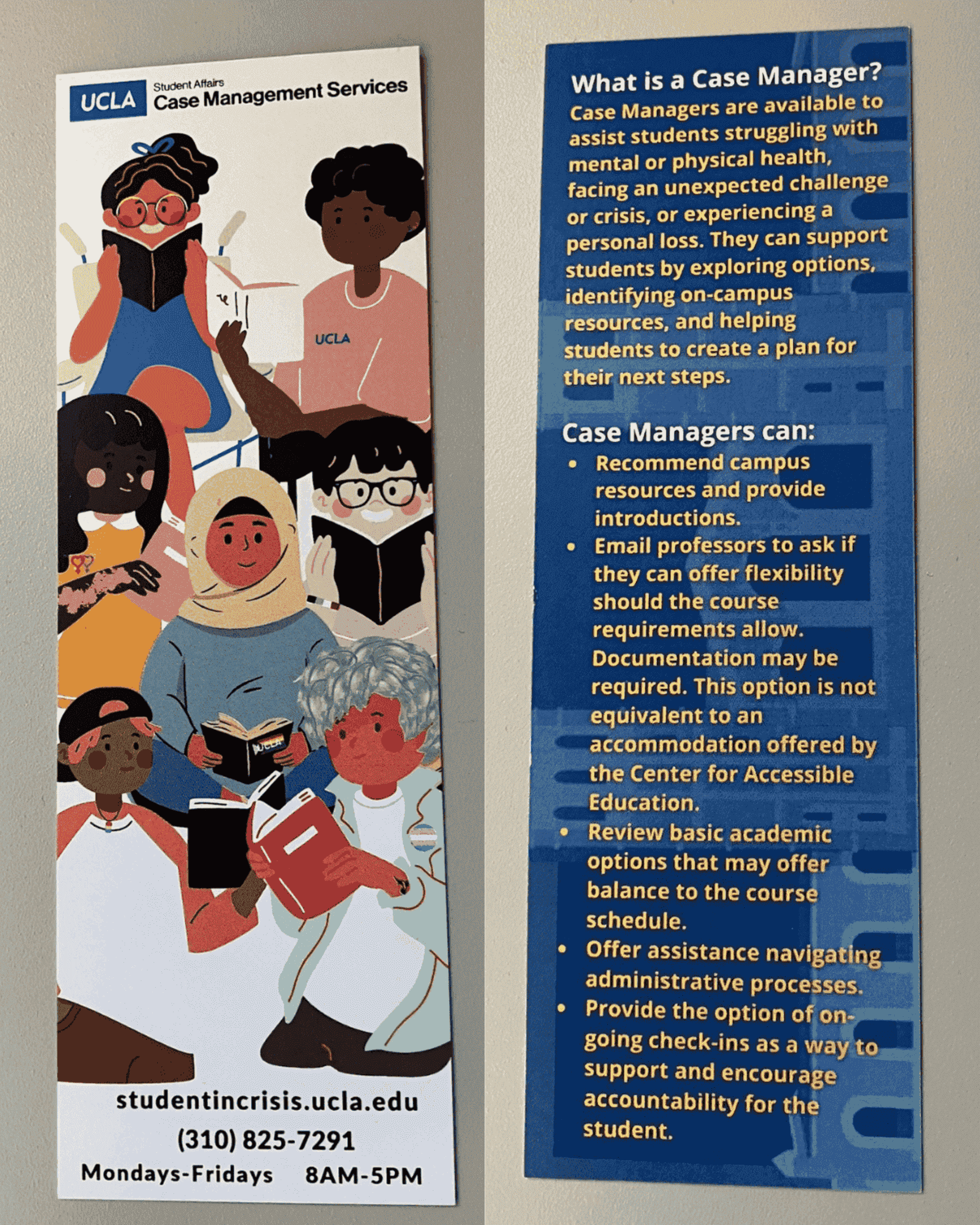 Old UCLA bookmark design